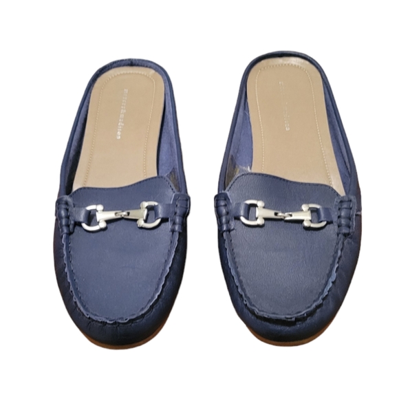 mercer & madison Shoes - Mercer & Madison Blue Leather Slip On Flats Size 9.5